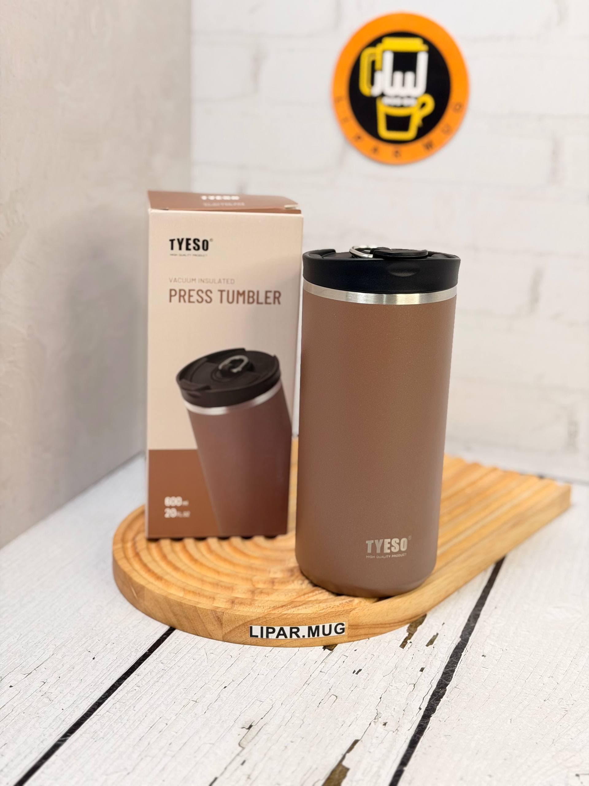 تراول ماگ و فرنچ پرس تایسو TYESO کوچک 600 میل TS-01029 — تصویر ۵