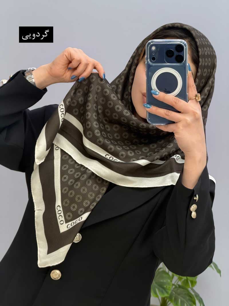 روسری نخی روحان کد2010186