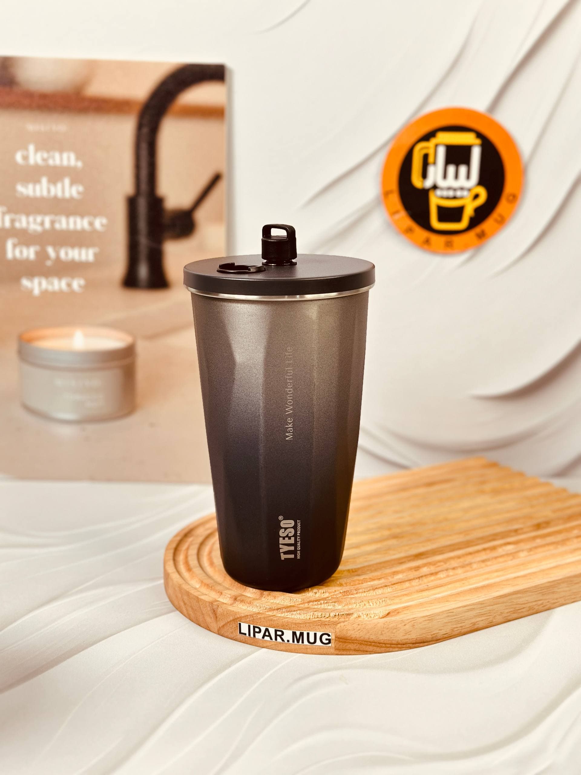 اسموتی استیل 600 میل برند تایسو TS_8848B کد 6207 — تصویر ۳