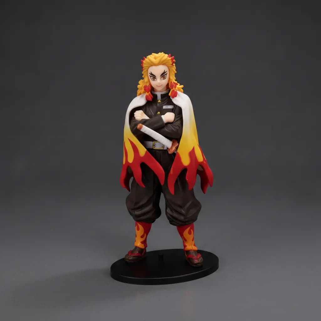 اکشن فیگور Banpresto رنگوکو کیوجیرو شیطان‌کش با افکت شعله