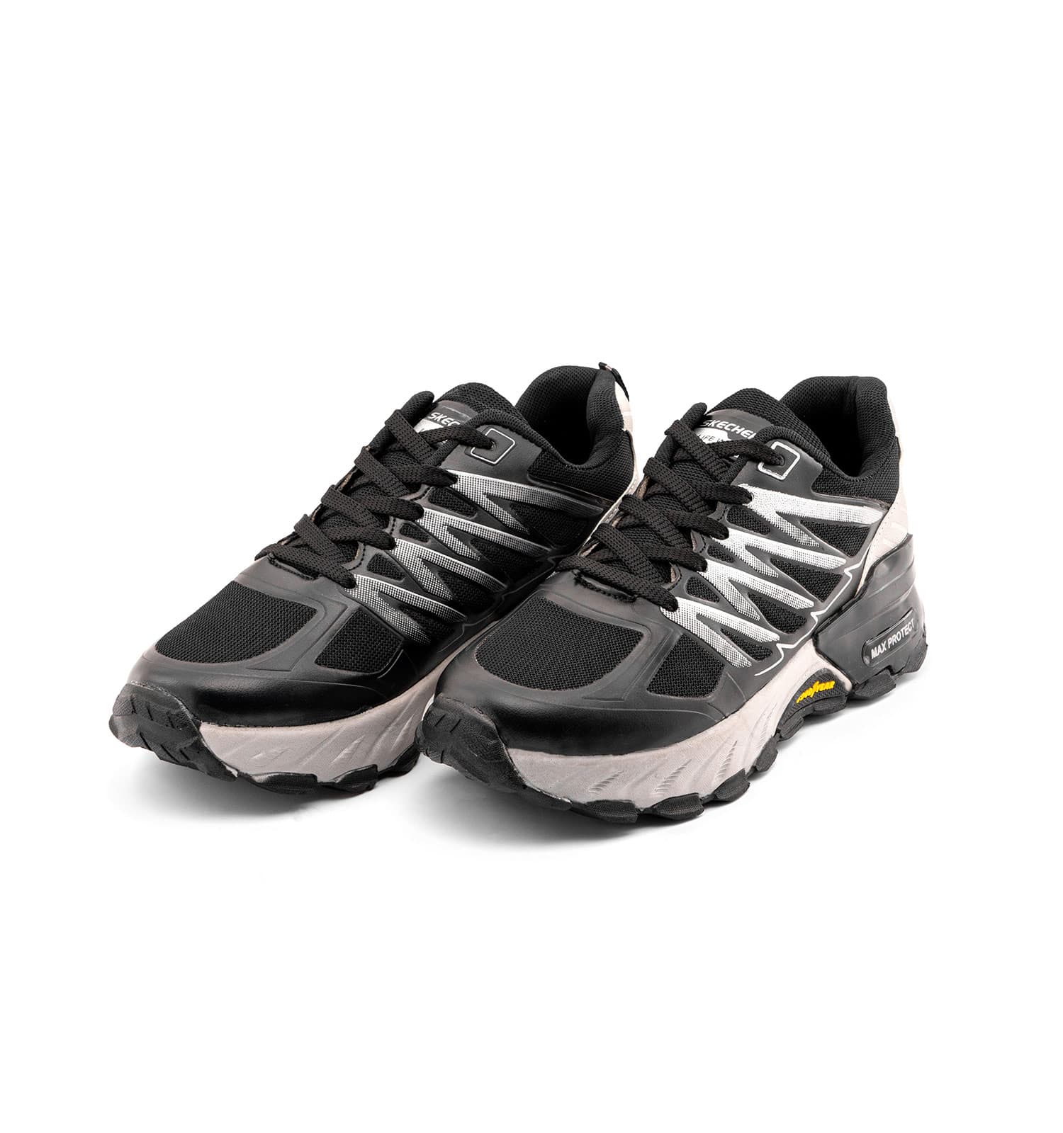 کفش اسپرت Skechers مردانه مشکی بندی کد 49844 — تصویر ۳