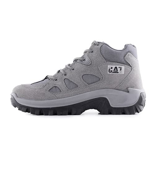 کفش ساقدار مردانه Cat طوسی بنددار ضد آب کد 48819