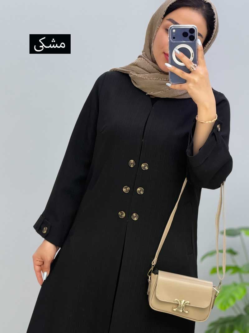 مانتو بلند شانتون ماهدیس کد 8272013