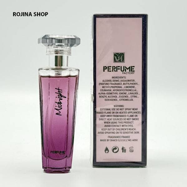 ادوپرفیوم مینیاتوری فکتوری مدل25ml Midnight — تصویر ۲