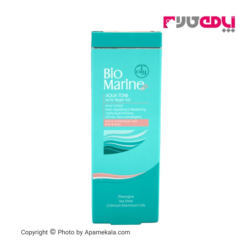 ژل ضد جوش aqua tone بایومارین bio marine حجم 30 میل — تصویر ۲
