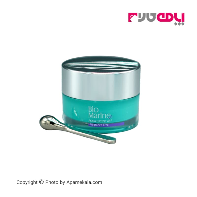 کرم ضد چروک بایومارین مدلaqua lucent 40 حجم 50 میل
