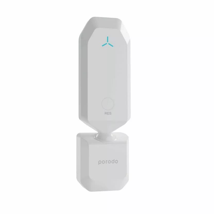 افزایش دهنده سیگنال وای فای پرودو مدل 24GWFE ا Porodo 2.4GHz Wifi Signal Extender 300MBPS UK