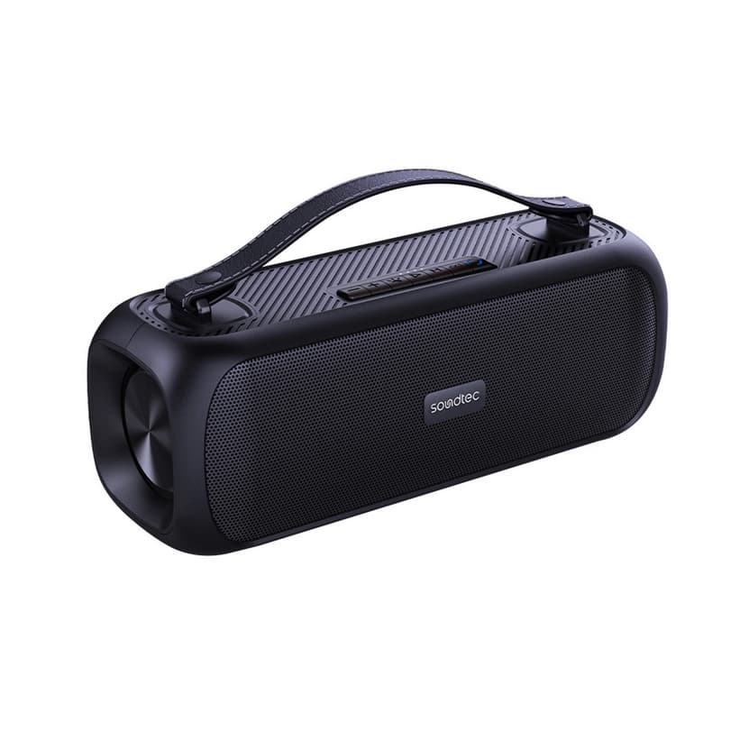 اسپیکر بلوتوثی قابل حمل ساندتک پرودو مدل Soul ا Porodo SOUL Soundtec Basic Speaker with RGB – Black | جی بی جانبی — تصویر ۵