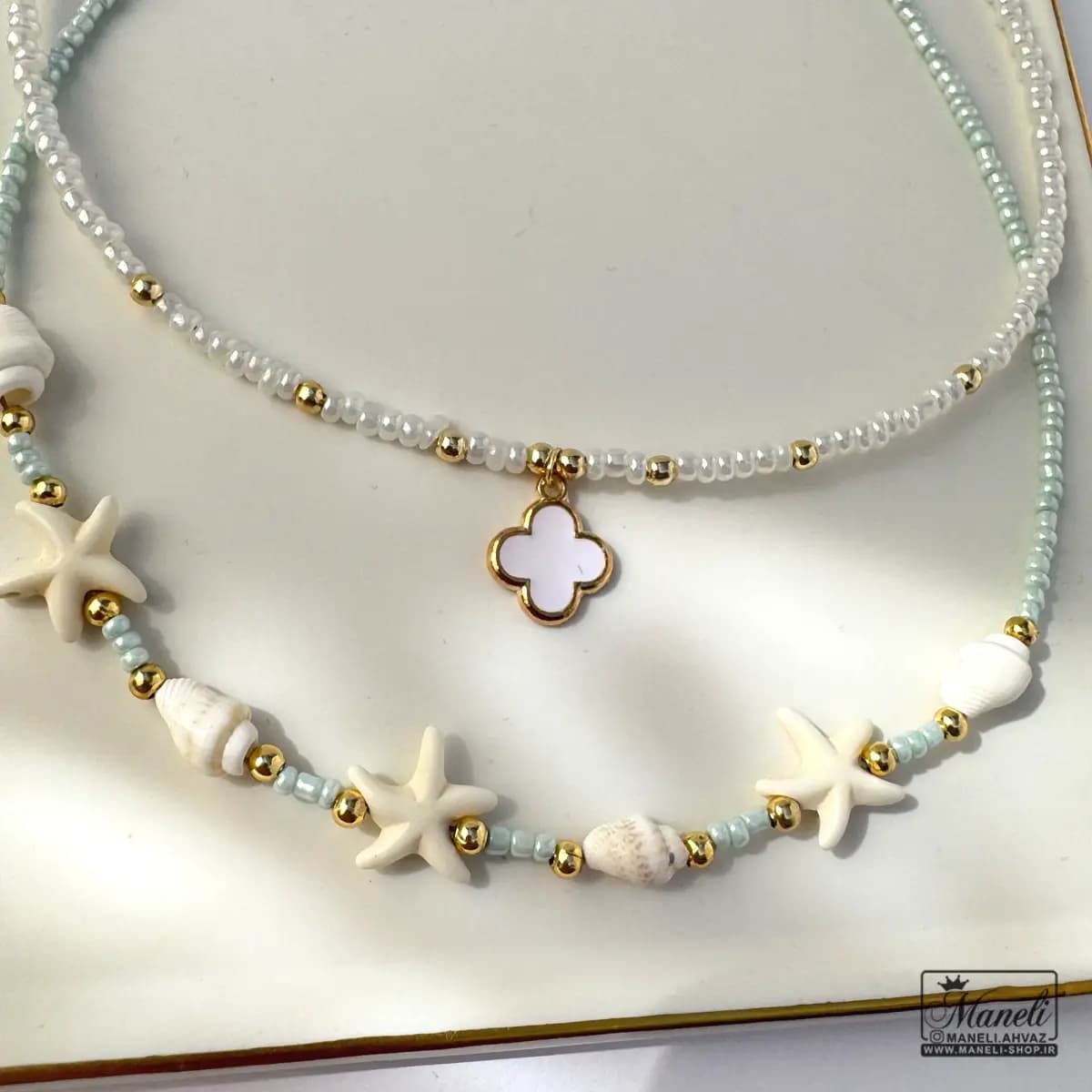 گردنبند دخترانه ستاره و ونکلیف