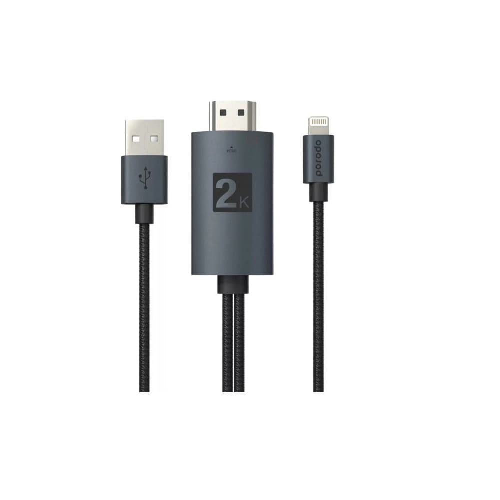 کابل تبدیل hdmi به لایتنینگ اپل پرودو ABHDL2k