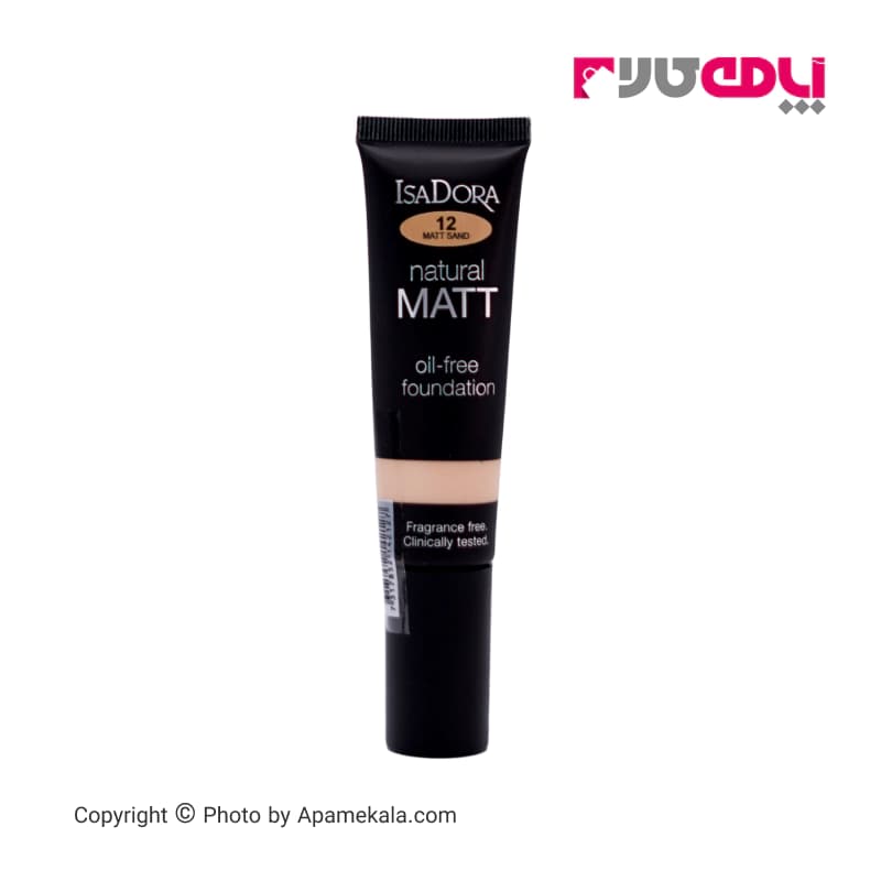 کرم پودر ایزادورا isadora مدل Natural Matt شماره 12