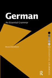German An Essential Grammar