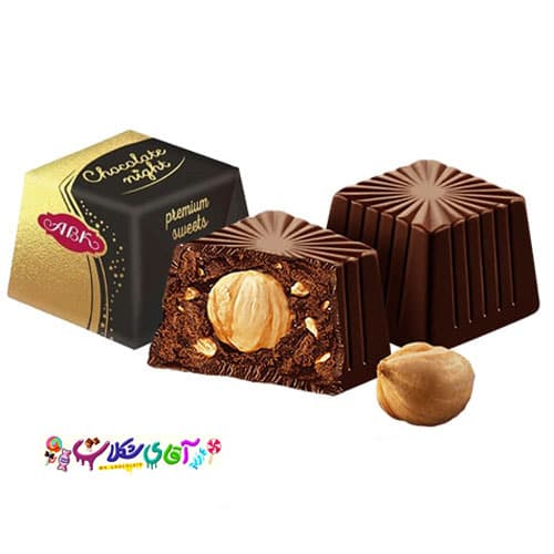 شکلات مغزدار نایت آ ب کا ( 500 گرم )