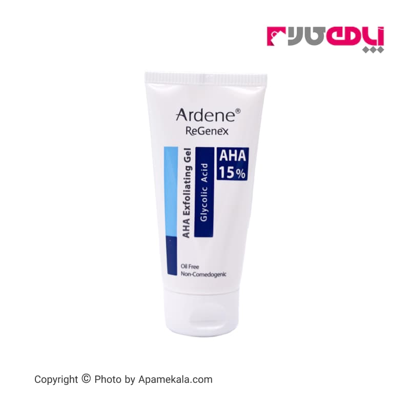ژل لایه بردار پوست آردن ریجنکس مدل aha 15% حجم 45 میل