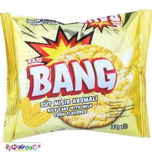 رایس کیک (کیک برنج) با طعم ذرت شیرین Rice Cake