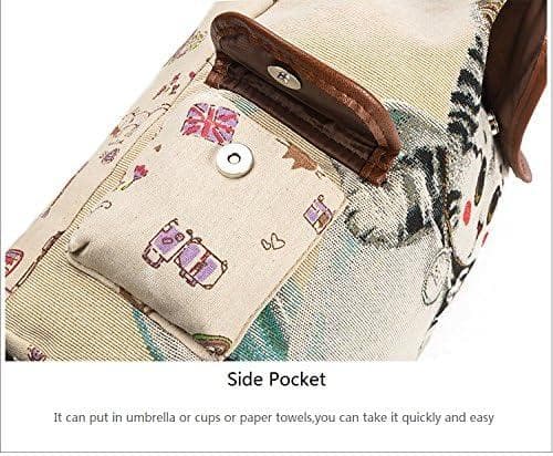 کوله پشتی سه بعدی با طرح گربه COOLBABY Leisure 3D Canvas Backpack Cute Cat — تصویر ۷