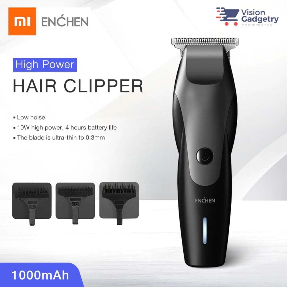 ماشين اصلاح صورت و موی سر شيائومی مدل ENCHEN Hummingbird Electric Hair Clipper — تصویر ۵