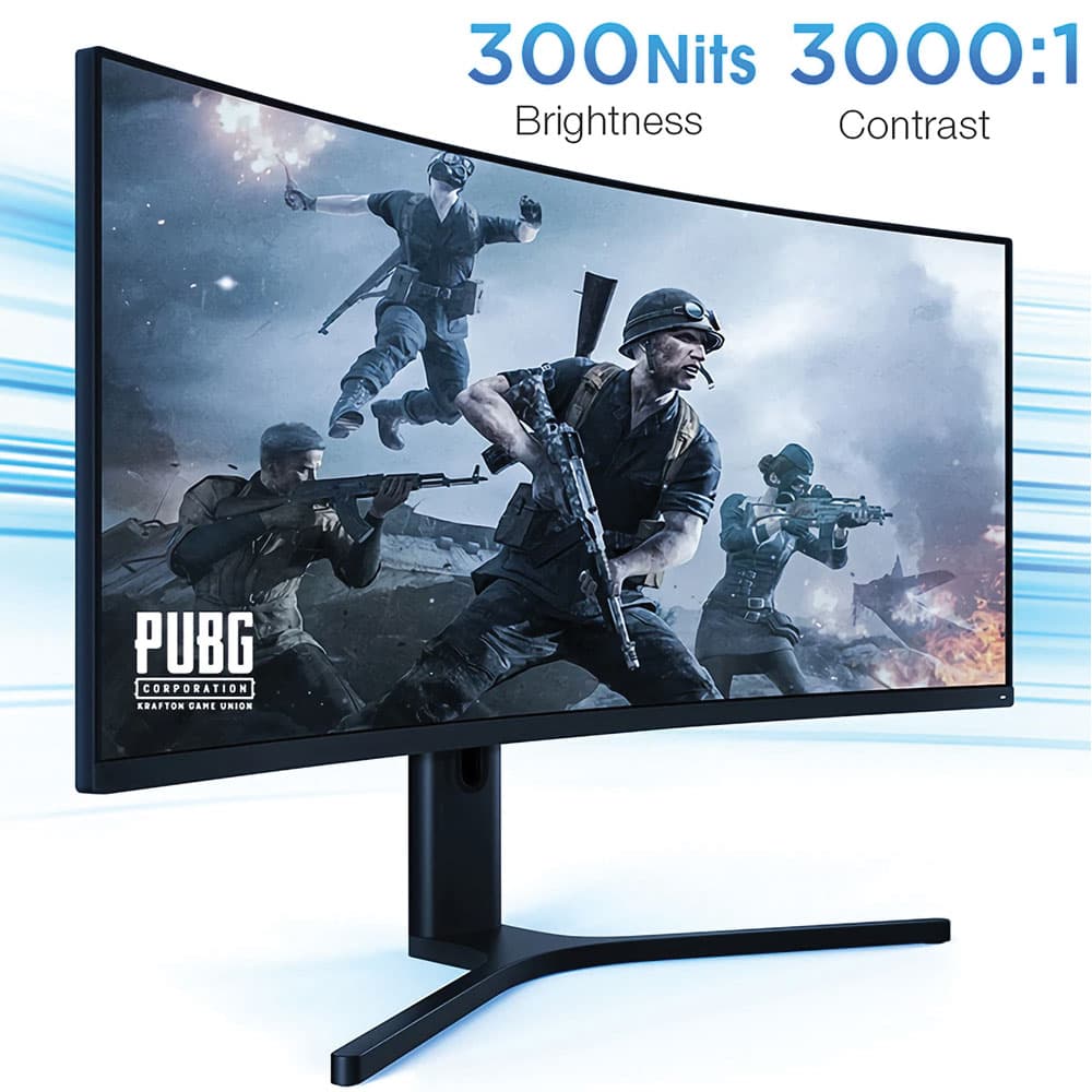 مانیتور منحنی گیمینگ شیائومی مدل Mi Curved Gaming Monitor 34 inch — تصویر ۲