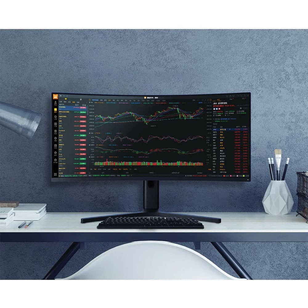 مانیتور منحنی گیمینگ شیائومی مدل Mi Curved Gaming Monitor 34 inch — تصویر ۳