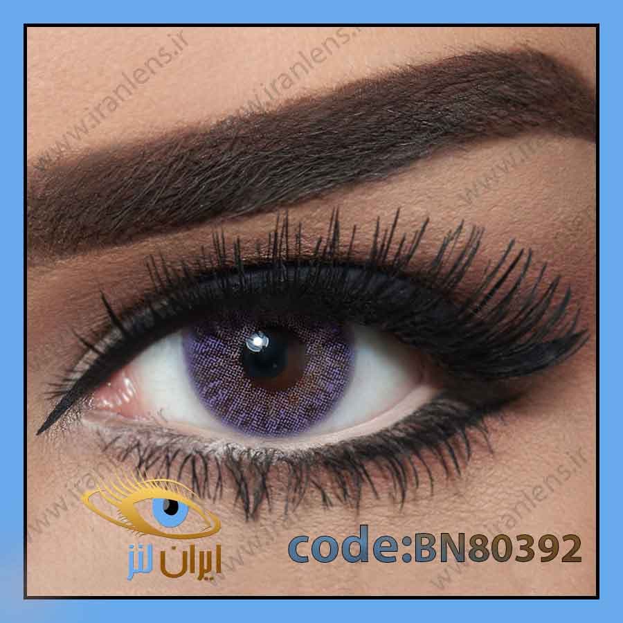 لنز رنگی نچرال ویولت فصلی کد BN80392