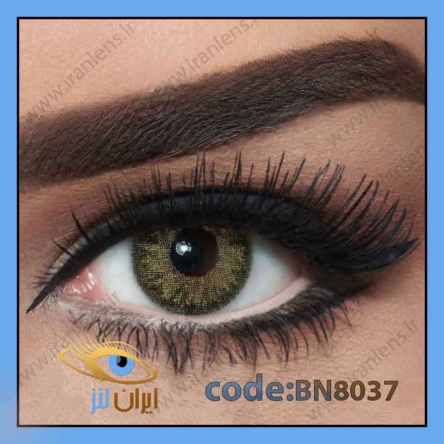 لنز رنگی نچرال گرین یلو فصلی کد BN8037