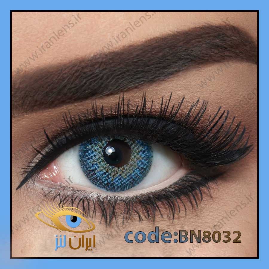 لنز رنگی نچرال کول بلو (Natural cool Blue) فصلی کد BN8032