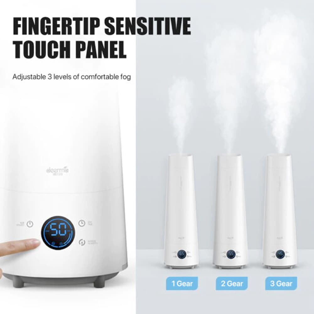دستگاه بخور و رطوبت ساز سرد شیائومی مدل Deerma Humidifier 4L PH-DEM-LD220 — تصویر ۳