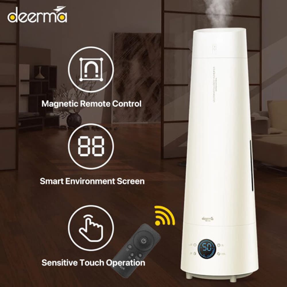 دستگاه بخور و رطوبت ساز سرد شیائومی مدل Deerma Humidifier 4L PH-DEM-LD220 — تصویر ۸