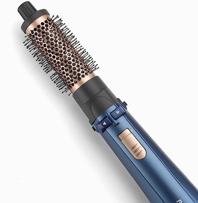 برس حرارتی 4 در 1 حالت دهنده مو BaByliss 1000W 4 in 1 Rotating Air Styler Hair Brush with Pouch — تصویر ۷
