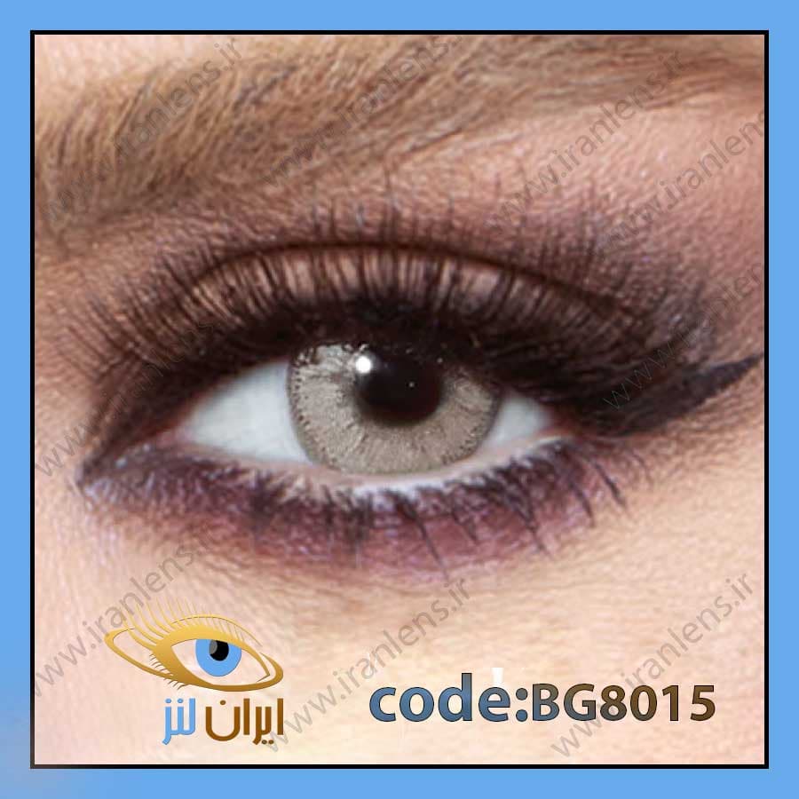 لنز طبی رنگی گلو گری کارامل فصلی کد BG8015