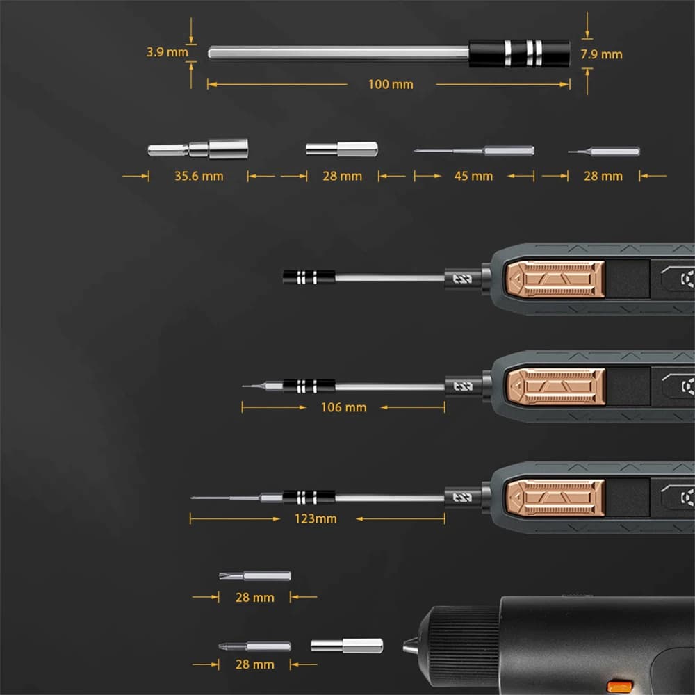 ست پیچ گوشتی شیائومی مدل Jakemy 180 in 1 CR-V screwdriver JM-8192 — تصویر ۵
