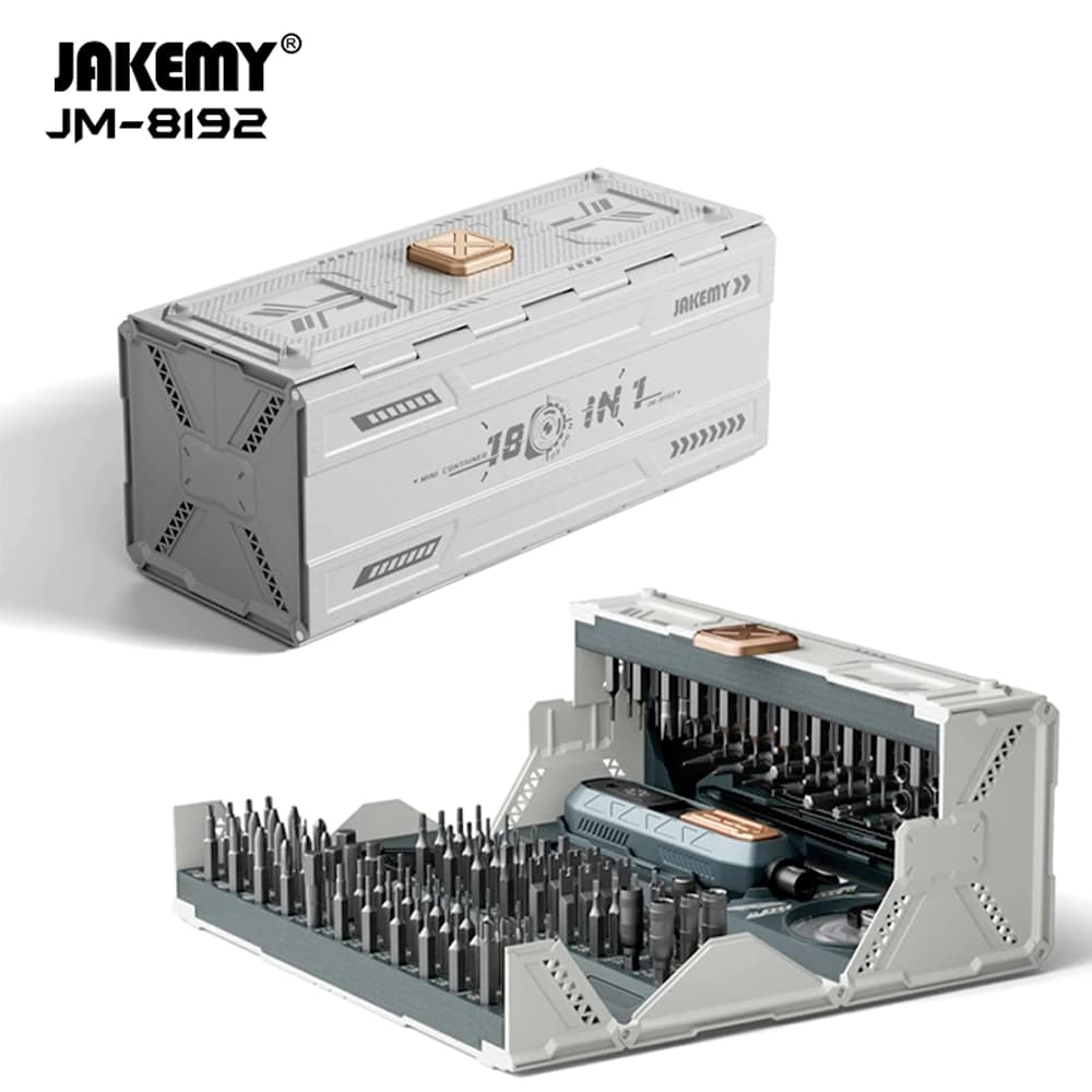 ست پیچ گوشتی شیائومی مدل Jakemy 180 in 1 CR-V screwdriver JM-8192 — تصویر ۷