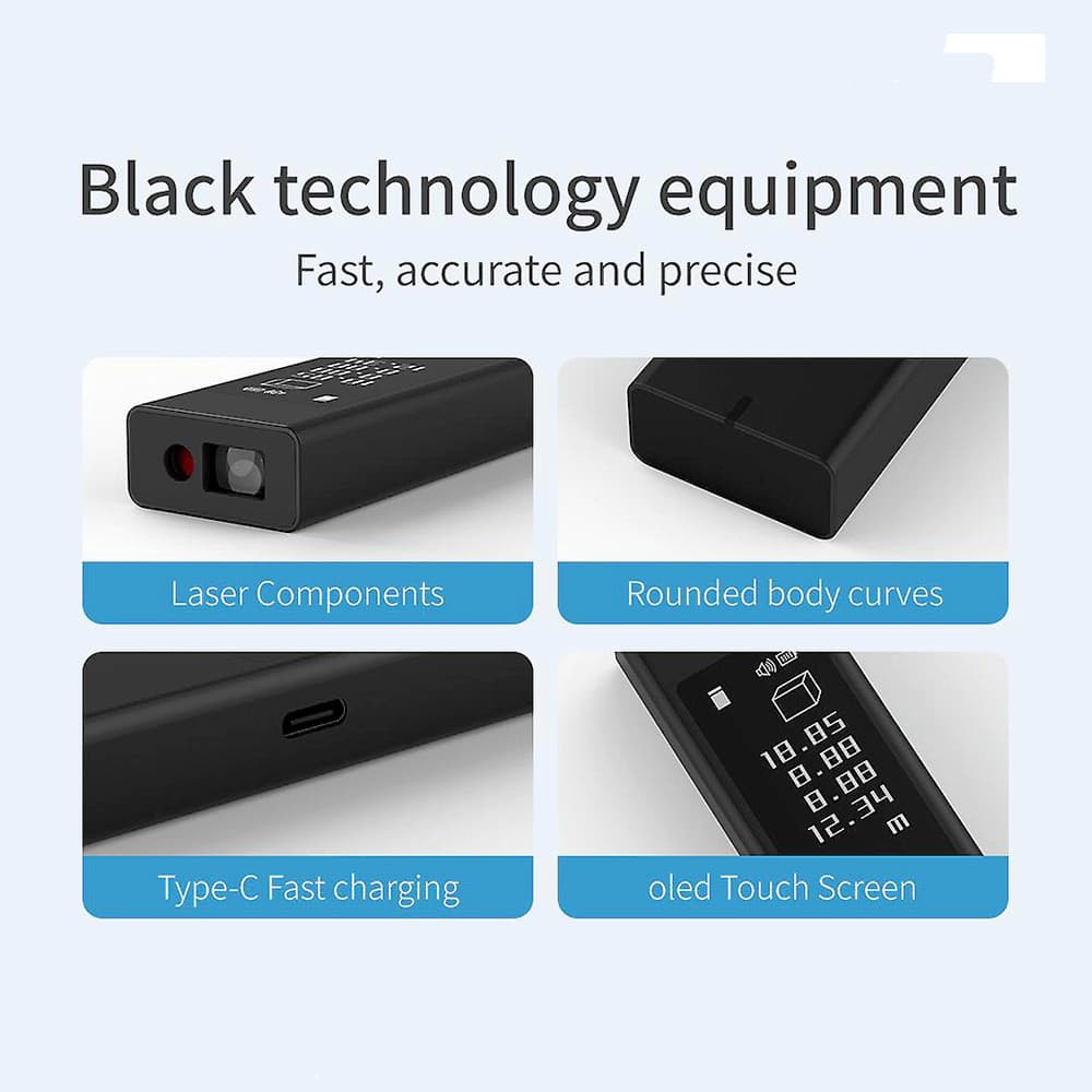 متر لیزری شیائومی مدل Xiaomi Duka 40m Laser Range Finder LS5 — تصویر ۲