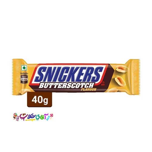 شکلات اسنیکرز با طعم کرم بادام زمینی Butterscotch