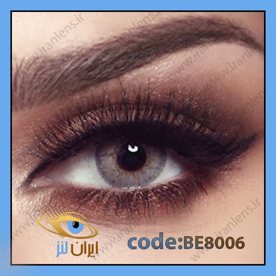 لنز طبی رنگی الیت گری بژ فصلی کد BE8006