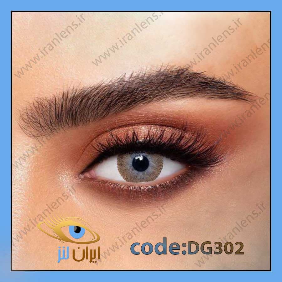 لنز طبی رنگی دهب لومیرر هیزل سالانه کد DG302
