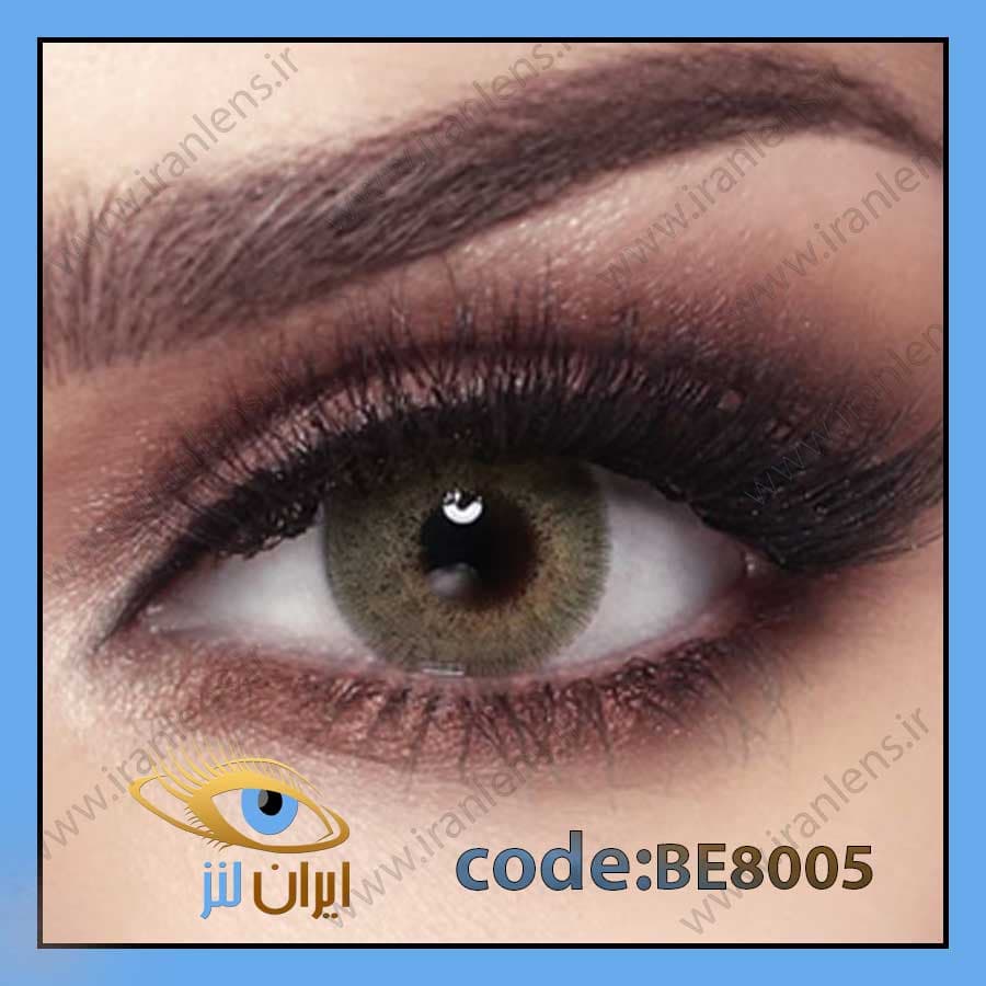 لنز طبی رنگی الیت سیلکی گرین فصلی کد BE8005
