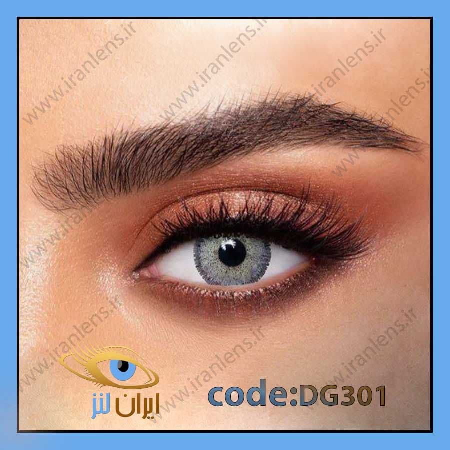 لنز طبی رنگی دهب لومیرر گری سالانه کد DG301