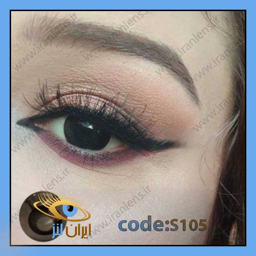 لنز رنگی بلک (مشکی پر کلاغی) سالانه