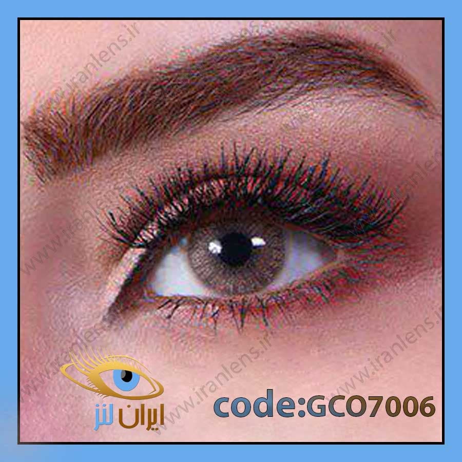 لنز طبی رنگی جمستون سینئااوکر کول بدون‌دور سالانه کد GCO7006