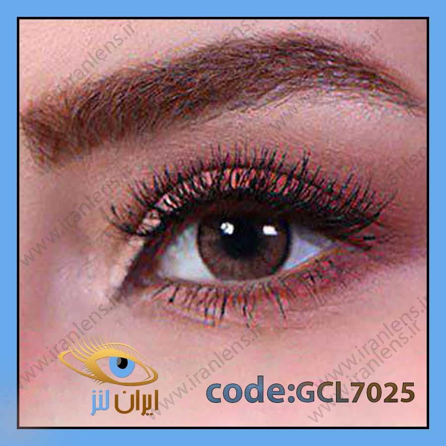 لنز طبی رنگی جمستون سینئا اوکر کلاسیک دوردار سالانه کد GCL7025