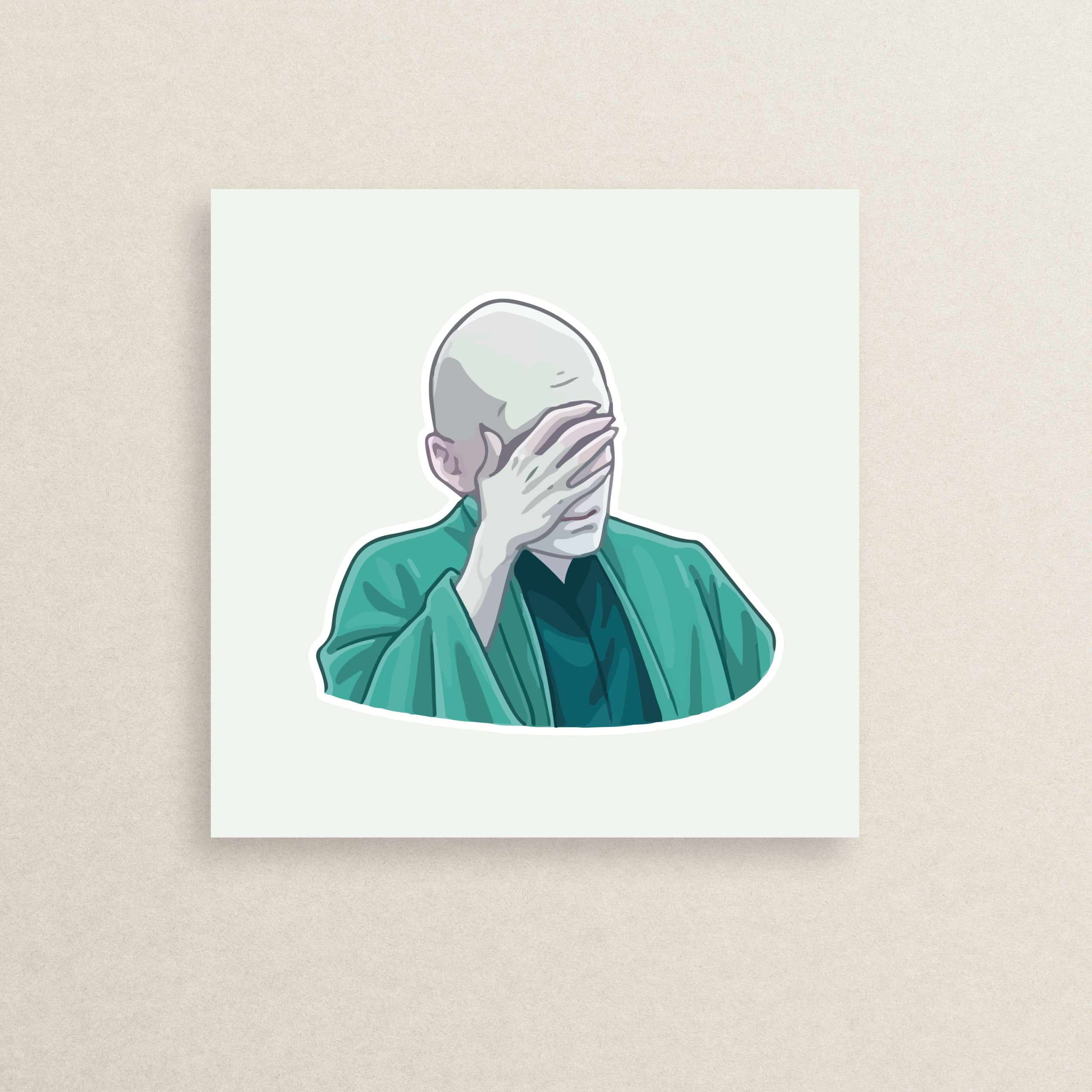 استیکر هری پاتر – لرد ولدمورت 28 | 28 Harry potter – Lord Voldemort sticker