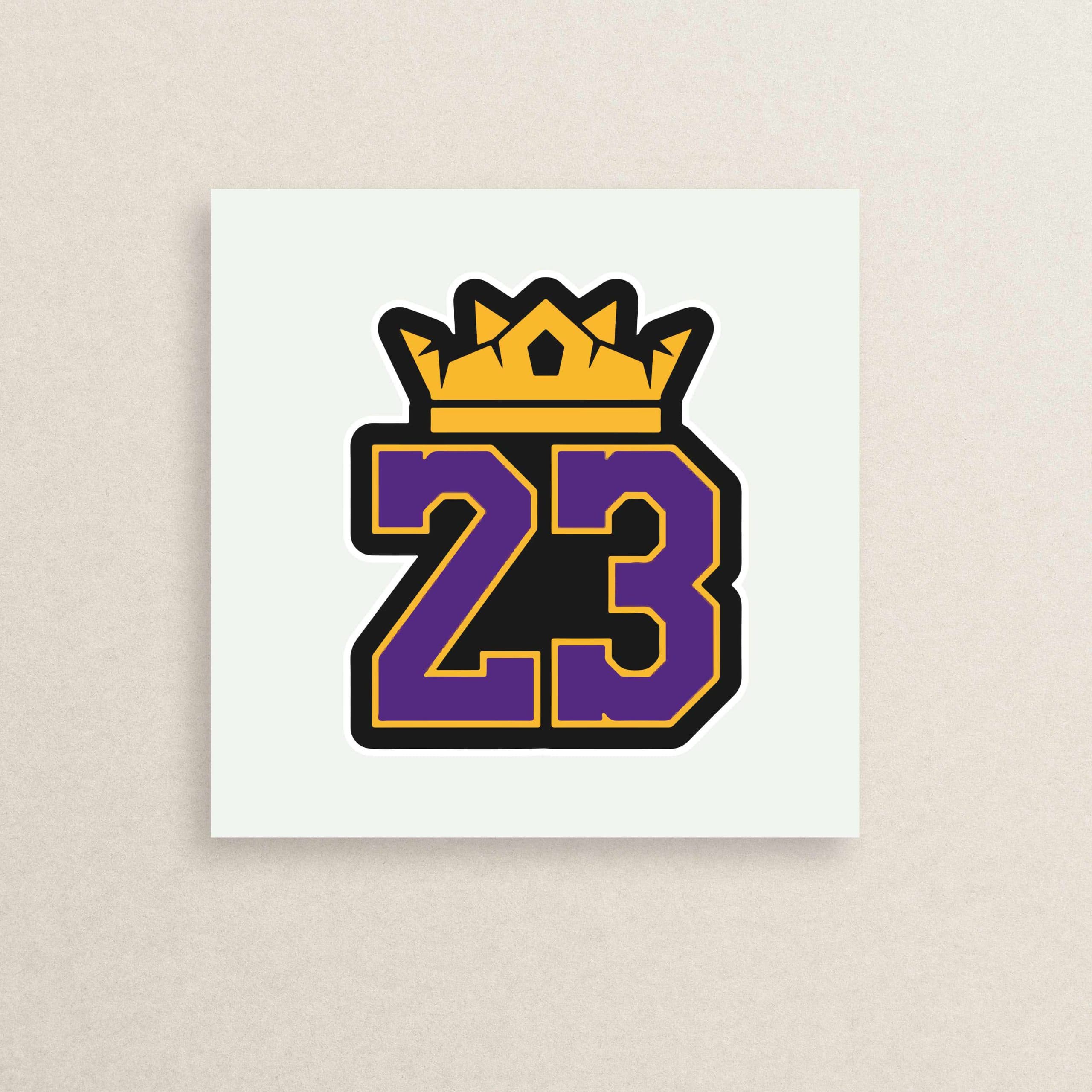 استیکر بسکتبال لبران جیمز 04 | 04 LeBron James sticker