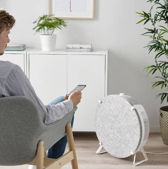 ????? ????? ??? ????? STARKVIND Air purifier, white/smart — تصویر ۲