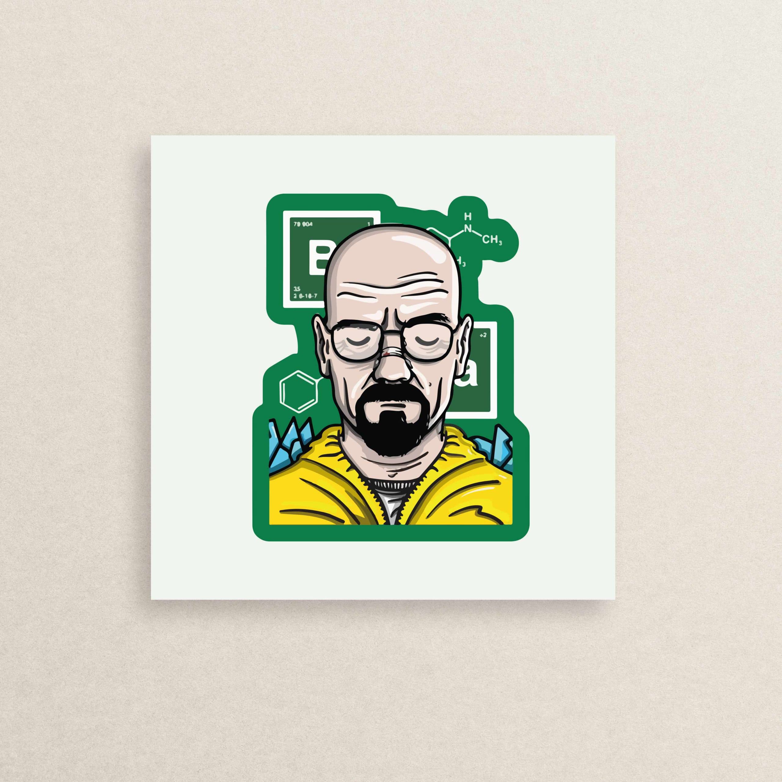 استیکر بریکینگ بد 08 | Breaking bad sticker 08
