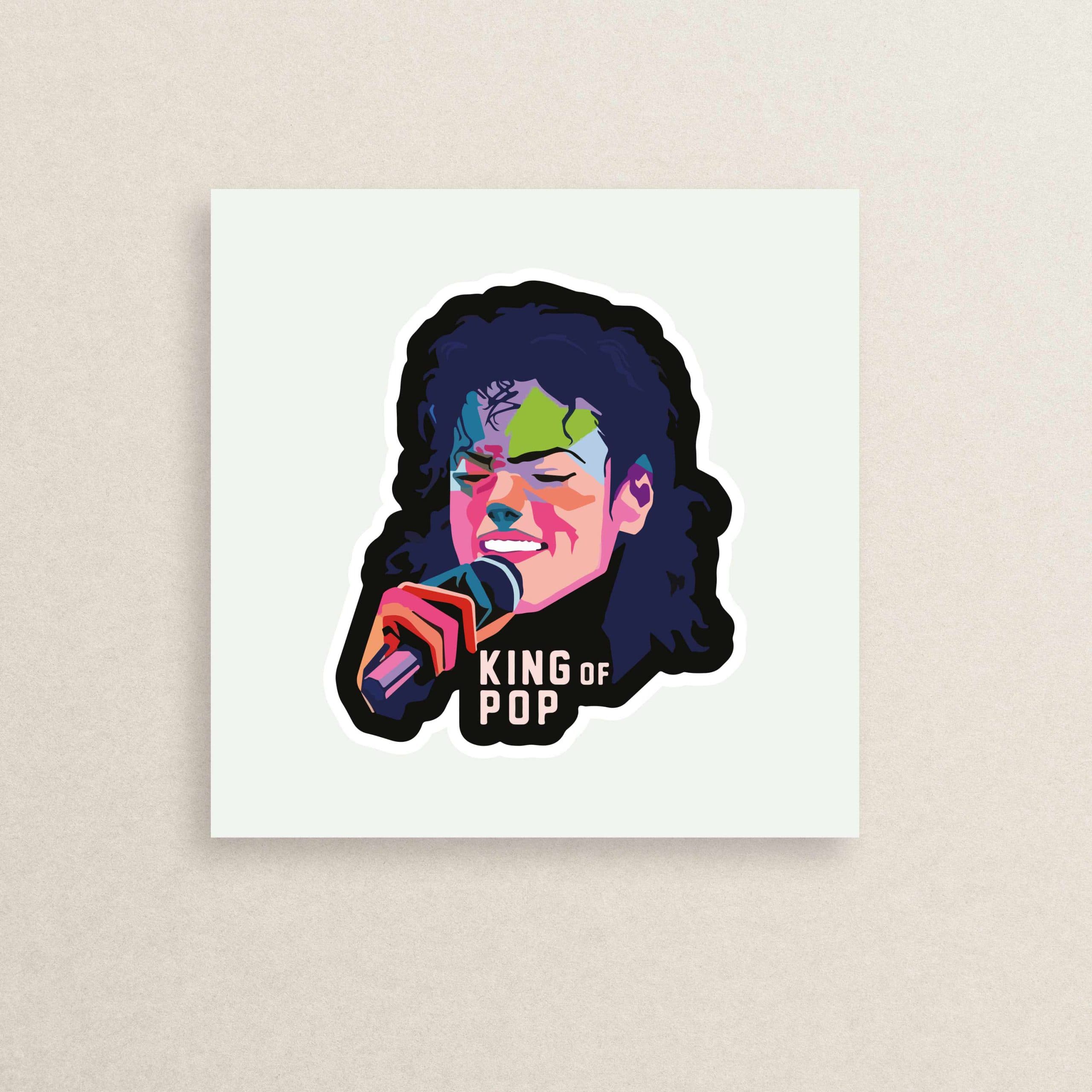 استیکر مایکل جکسون 04 | Michael Jackson sticker 04