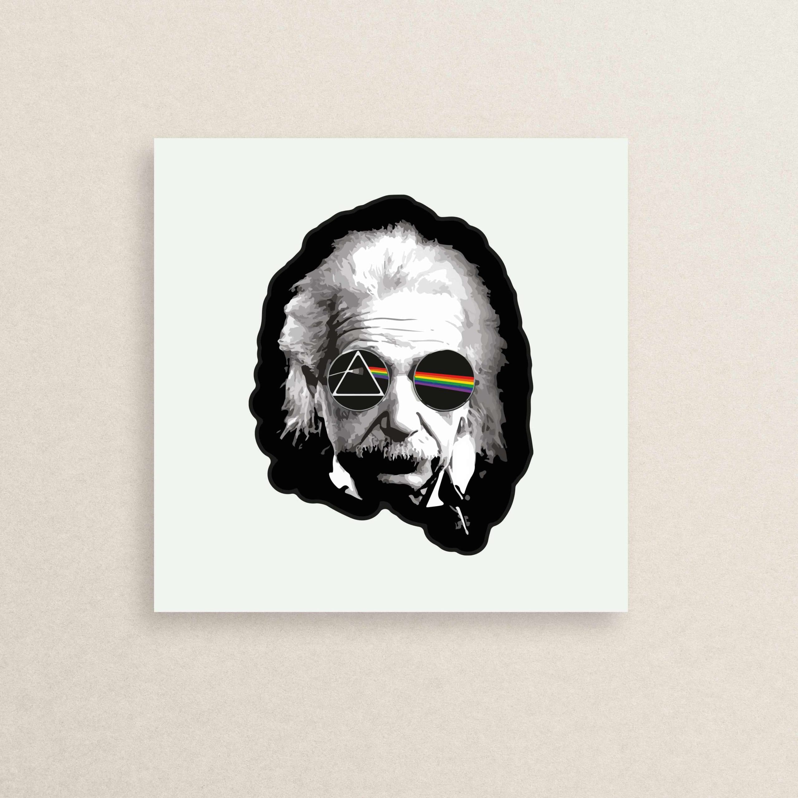استیکر لوگو پینک فلوید 03 | Pink Floyd logo sticker 03 — تصویر ۲