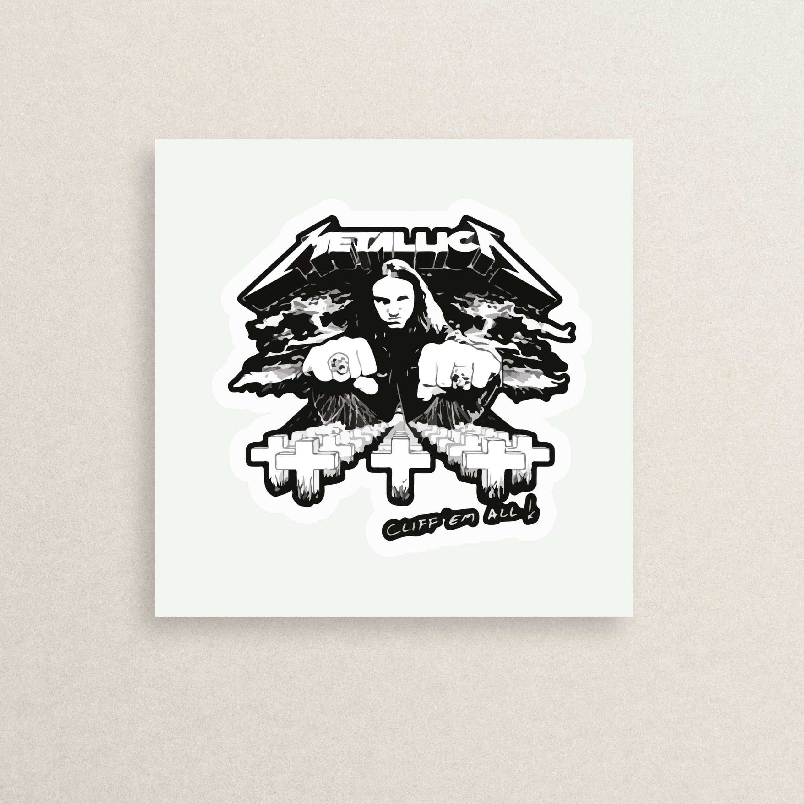 استیکر متالیکا 02 | Metallica sticker 02