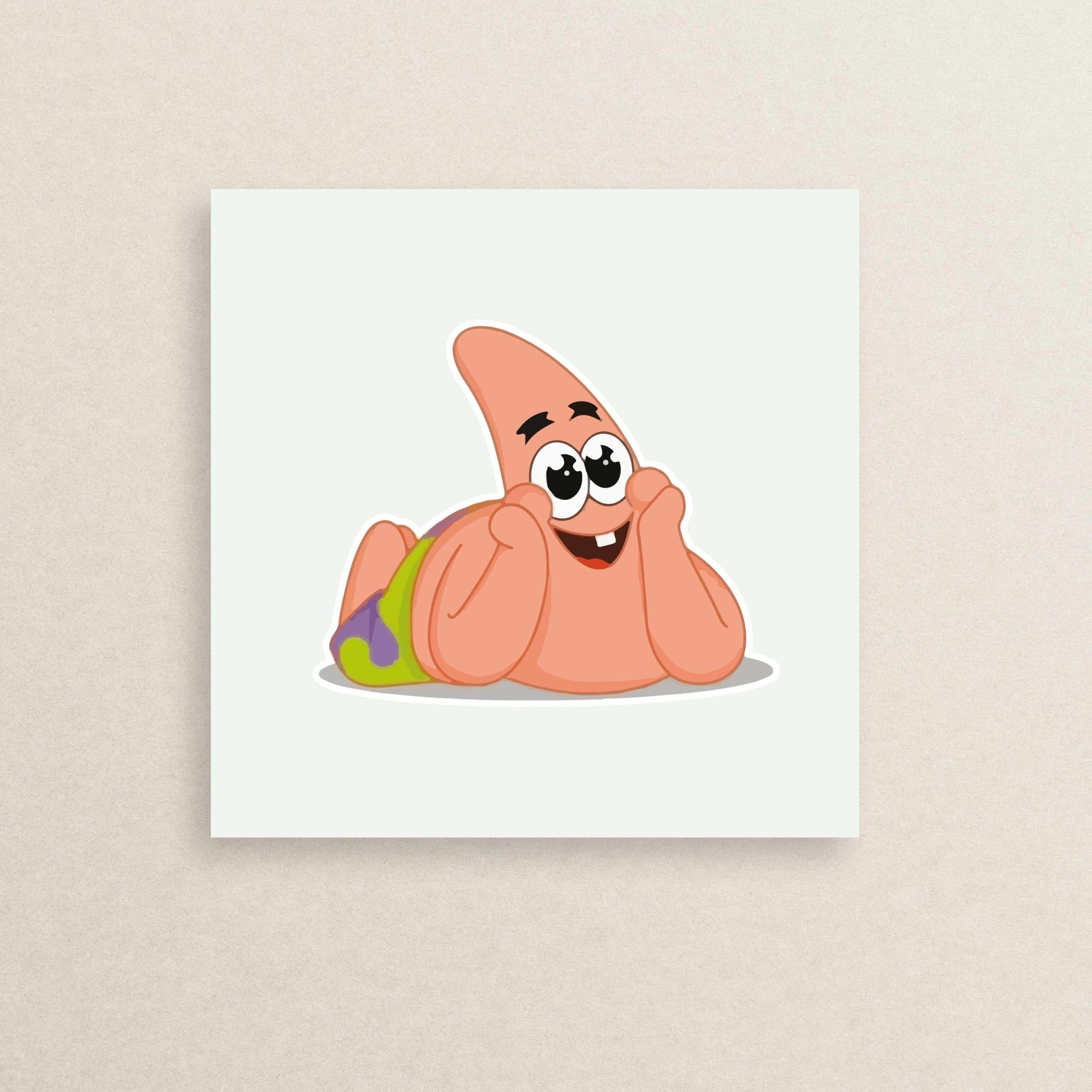 استیکر باب اسفنجی-پاتریک 12 | SpongeBob-Patrick sticker 12