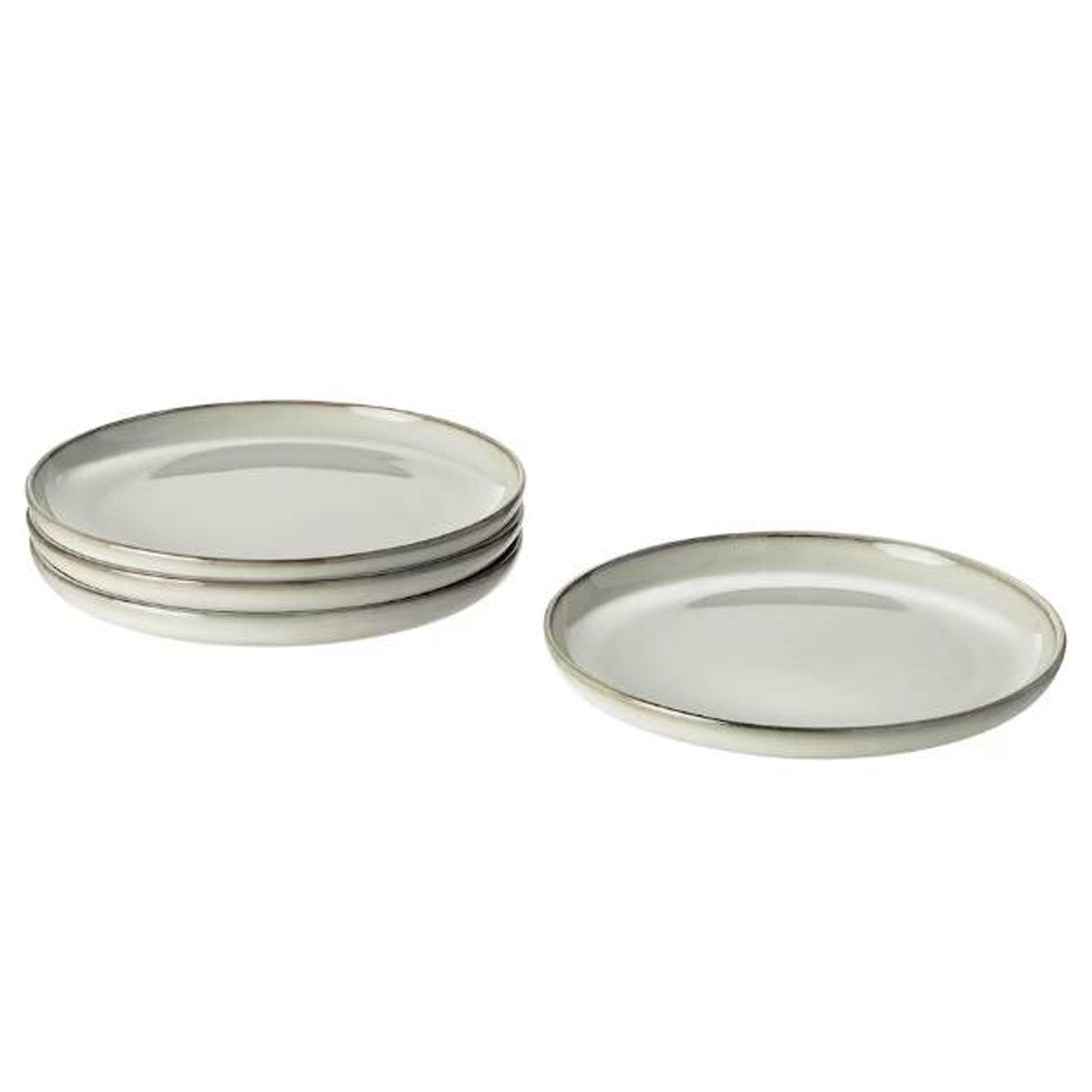 بشقاب لعاب دار شنی ایکیا GLADELIG Side plate, grey